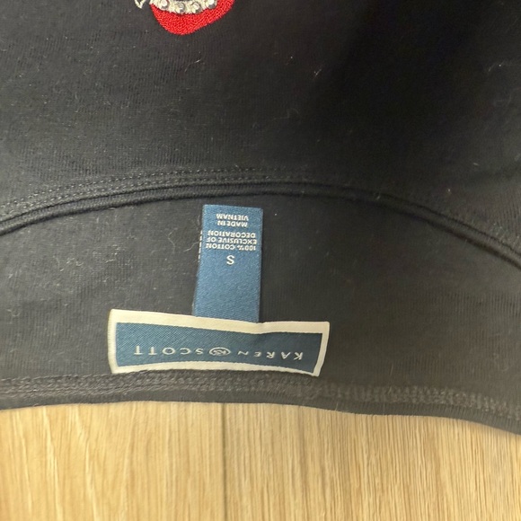 Vintage Karen Scott Christmas Cats Bejeweled Long Sleeve T Shirt 100% Cotton - Picture 3 of 5